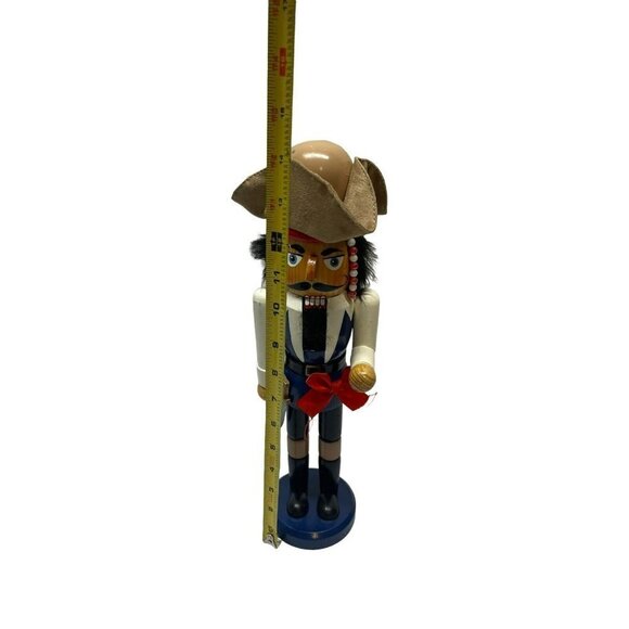 PIRATE NUTCRACKER CHRISTMAS TABLE TOP DECOR 14” 2012 Hanse Design - Picture 4 of 6